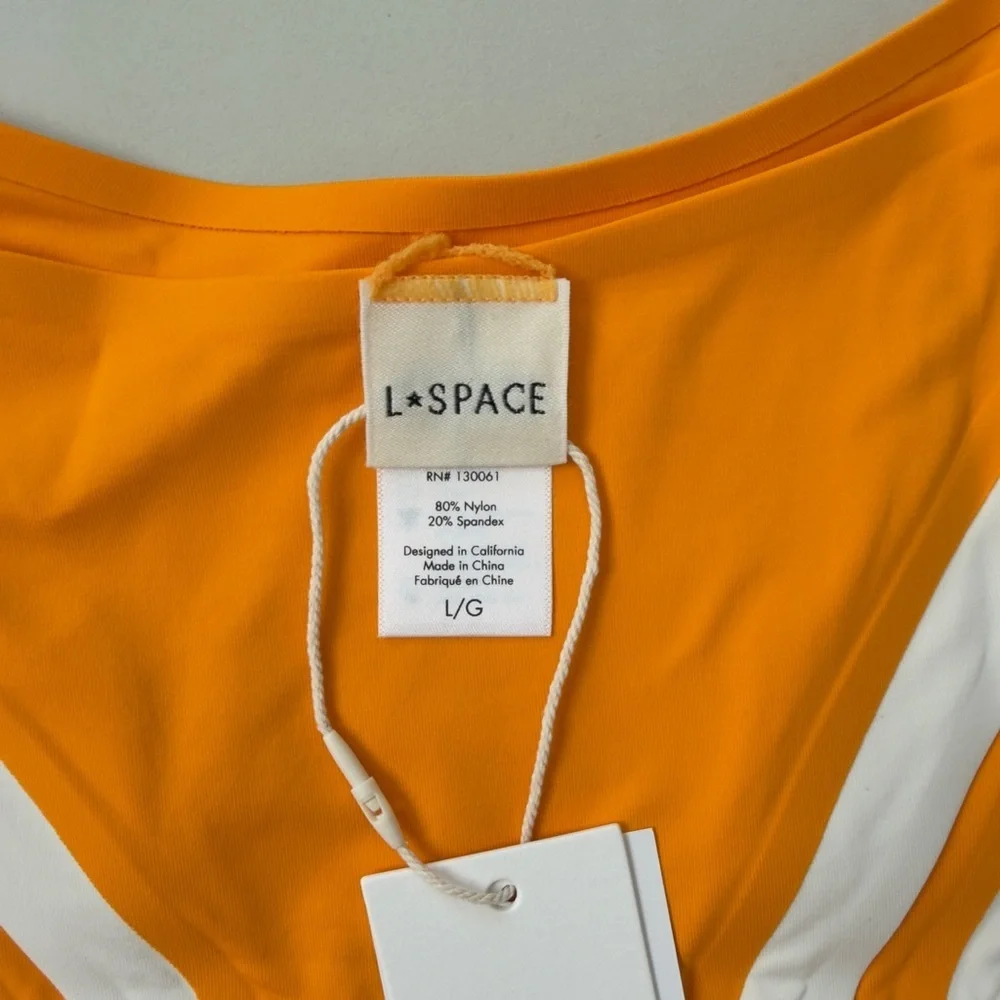 L*Space Billie Bikini Bottom in Mango Cream